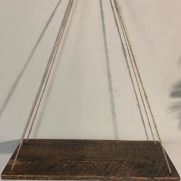 Boho Wall Hanging Shelves - Set of two - Picture 5 of 6